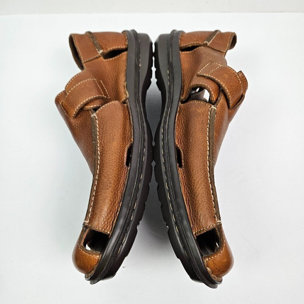 Bjorndal Cognac/Tan Leather Closed Toe/Closed Back Fisherman Sandal 13 352028 - Picture 5 of 9